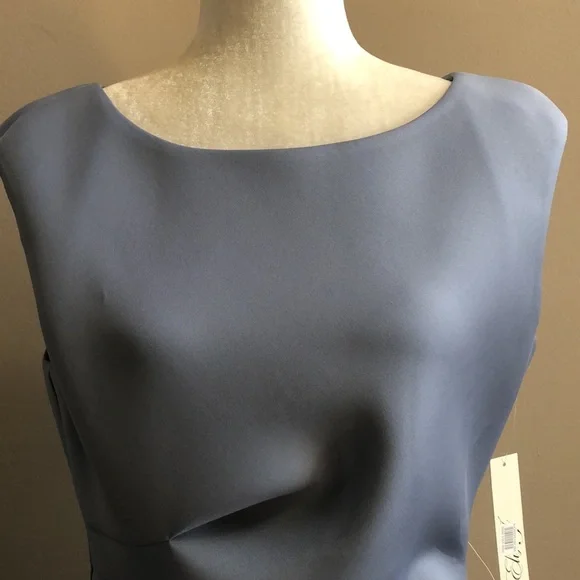 Eliza J slate blue dress Sz 14 New with tags - Picture 3 of 8